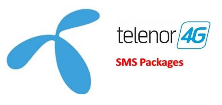 Telenor SMS packages daily, weekly and monthly