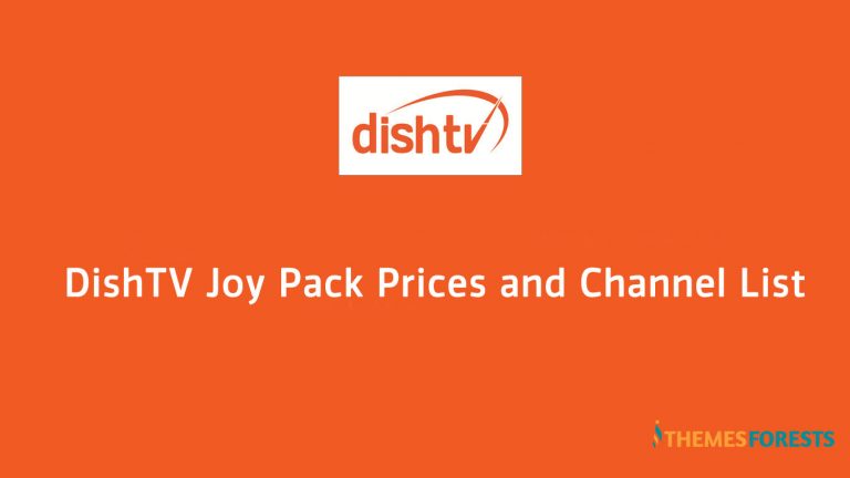 DishTV Joy Pack Channel & Price List 2019