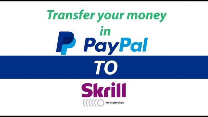 transferring money from paypal to skrill