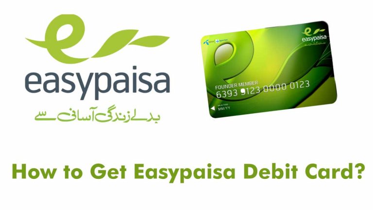 How to get Easypaisa ATM card