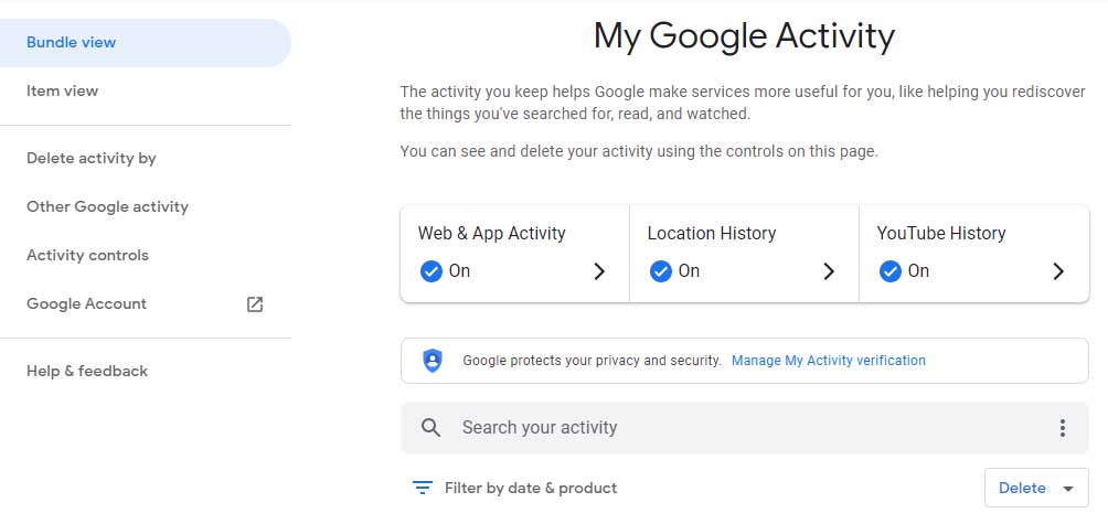 Google Activity