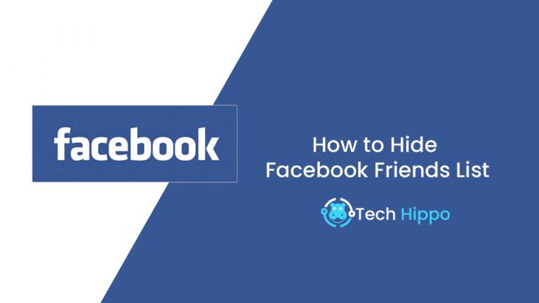 How to Hide Facebook Friends List