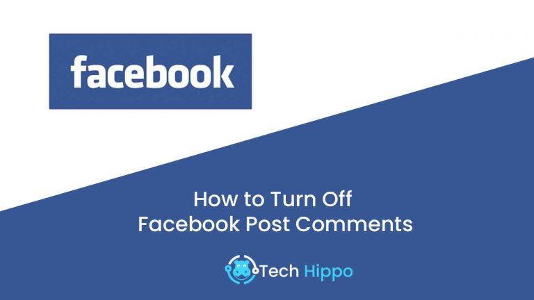 How to Turn Off Facebook Post Comments