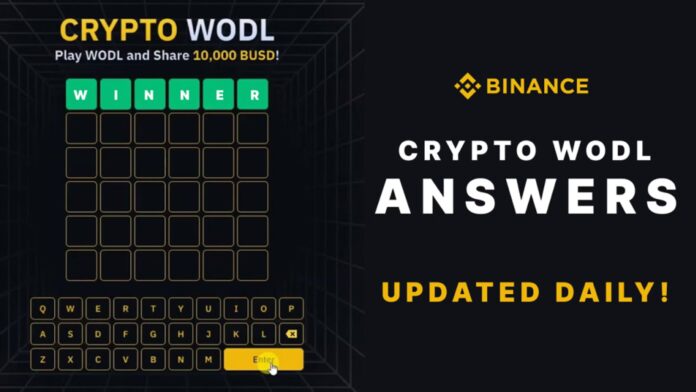 Binance Crypto word of the day